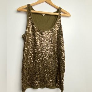 J Crew Sequin Tank